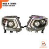 Ford Ranger T6 PX MK1 LED DRL Projector Headlights (2012-2015)
