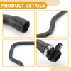 BMW X3 Rubber Black Radiator Hose 3.0L (2011-2012)