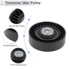 Porsche Cayenne Drive Belt Idler Pulley 1 Pcs Black (2020 - 2024)