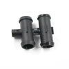 Mini R50 R52 Black ABS Coolant Water Hose Connector Pipe (2001-2006)