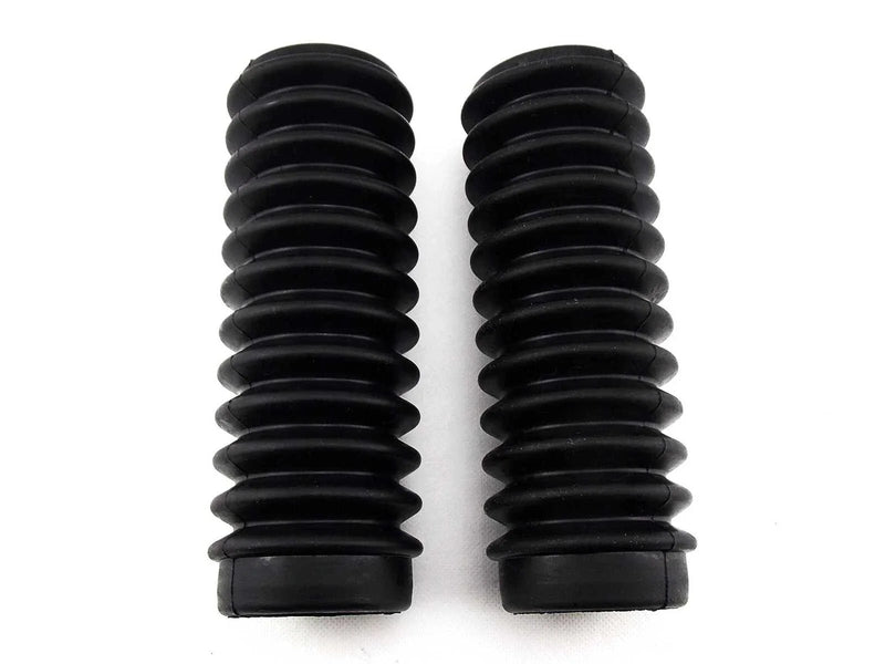 Honda CB350F Front Fork Gaiters Rubber Boots Set (1972-1974)