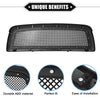 Dodge Ram 1500 Matte Black Front Grille Assembly with Rivet (2011 - 2012)