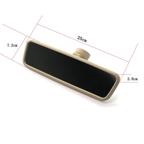 VW Bora Jetta Golf Passat Rabbit Eos Beige Interior Rear View Mirror