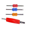 Car Tire Repair 4pcs Valve Stem Core Removal Tool Set