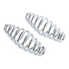 Harley Softail Bobber Chopper 5" Chrome Barrel Solo Seat Springs