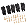 5pcs 12V/24V 60AMP 5-Pin Relay Socket