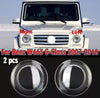 Benz W463 G-Class 2 x Headlight Cover Lampshade Lens Seal (2007–2018)