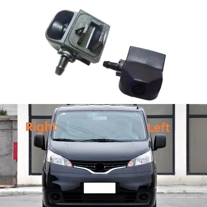 Nissan NV200 2X Front Hood Left/Right Windshield Washer Nozzle (2010–2017)