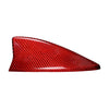 Lexus LS LX ES IS NX RX RC UX Red Carbon Fiber Shark Fin Antenna Cover (2015-2023)