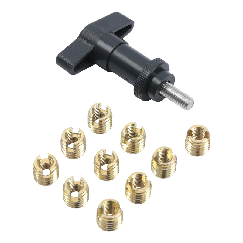 Harley Street Glide Batwing Fairing Brass Thread Cutting Inserts (1997-2013)