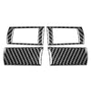 Dodge Challenger 4 x Carbon Fiber Steering Wheel Button Covers (2008-2010)