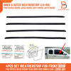 Toyota Hilux Vigo MK6 Front Door Weatherstrip Rubber Seal (2005-2012)