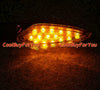 Universal Plastic Bulbs () Red LED Turn Signal Lights