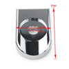 Harley Chrome Rear Seat Bolt Tab Screw Mount Cover Spacer