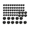 Harley Twin Cam Road Glide Engine Bolt Caps Cover Kit  Black (1999-2006)