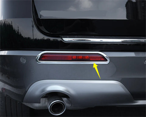 Ford Explorer (2020-2023) 2 x ABS Chrome Rear Fog Light Frame Cover Trim