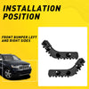 Jeep Grand Cherokee Front Bumper Bracket Set (2011-2013)