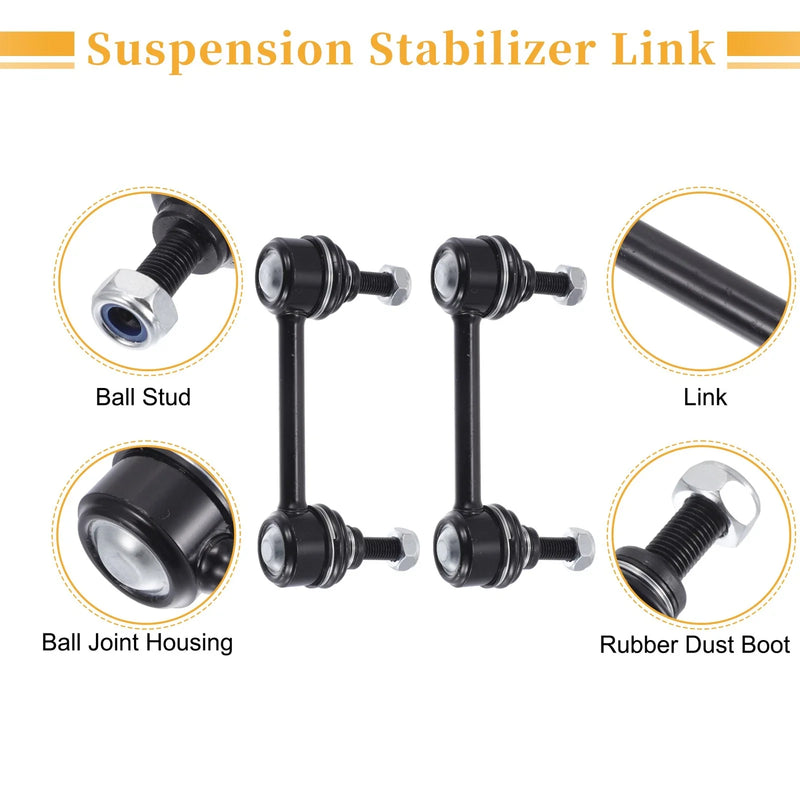 Isuzu I-290, I-280 Front Stabilizer Sway Bar Links (2006-2008)