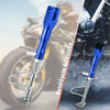 Motorcycle Kickstand Side Support Stand Blue