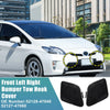 Toyota Prius V Pair Front Bumper Tow Hook Cover Trim (2015–2017)