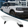 BMW F07 F10 White Silver Tone Rear Right Exterior Door Handle