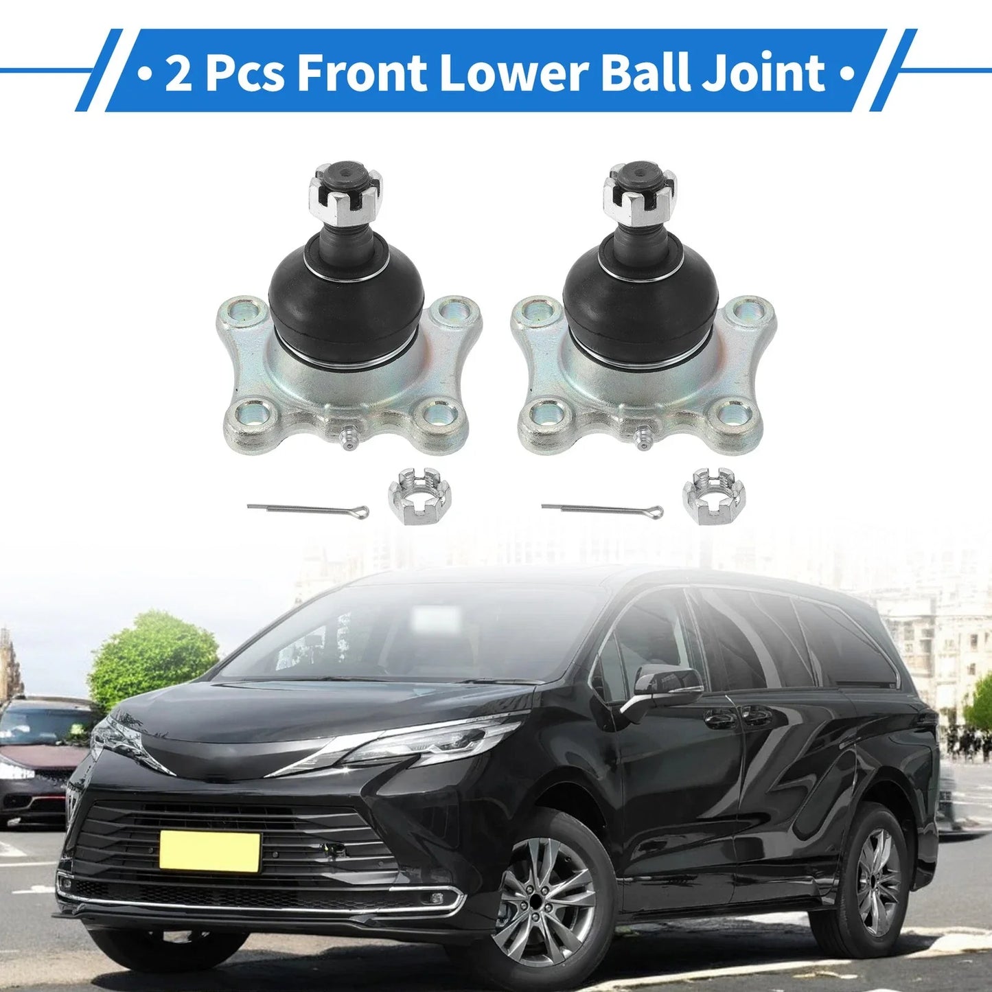 2 x Front Lower Ball Joints for Toyota 4Runner (1989-1996)