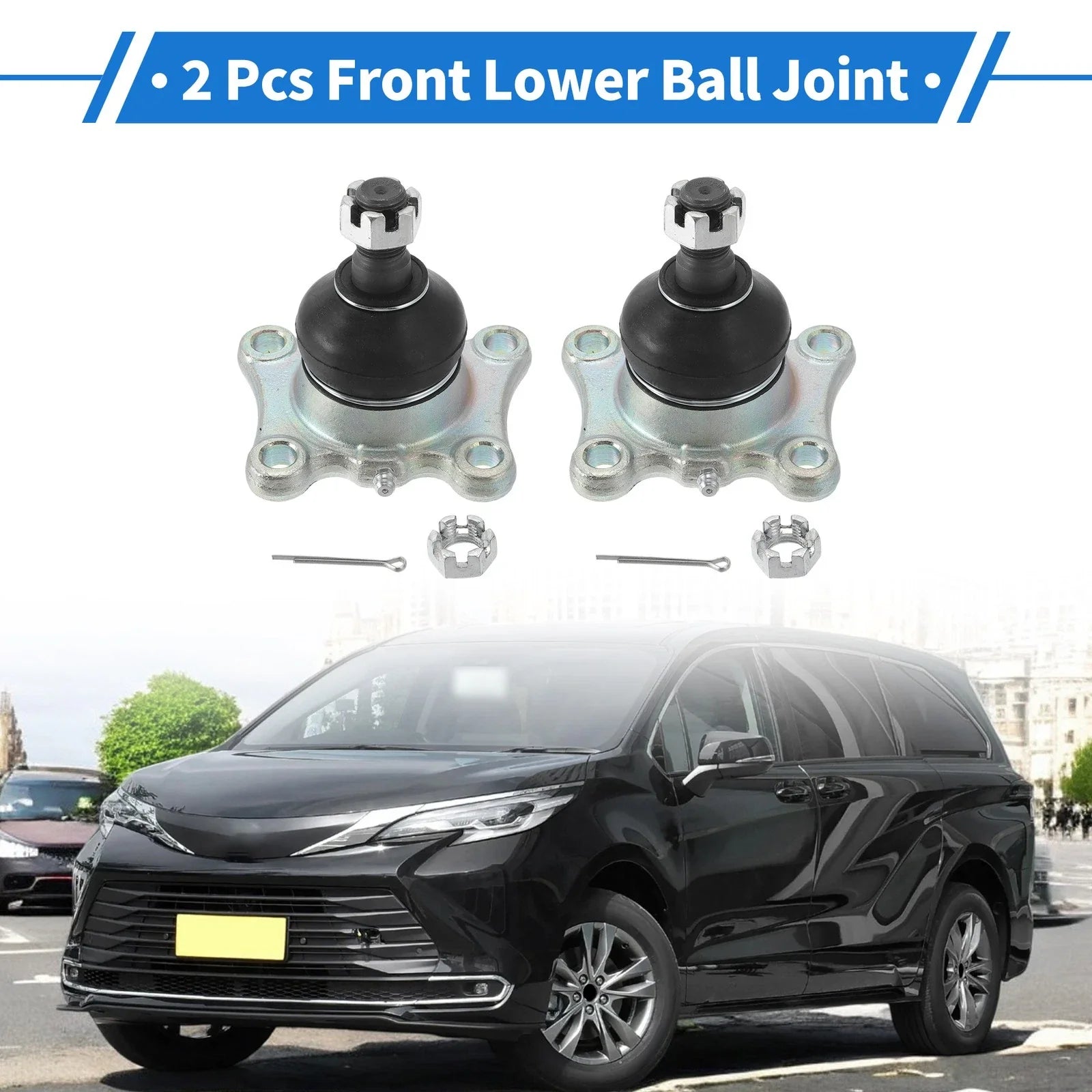 2 x Front Lower Ball Joints for Toyota 4Runner (1989-1996)