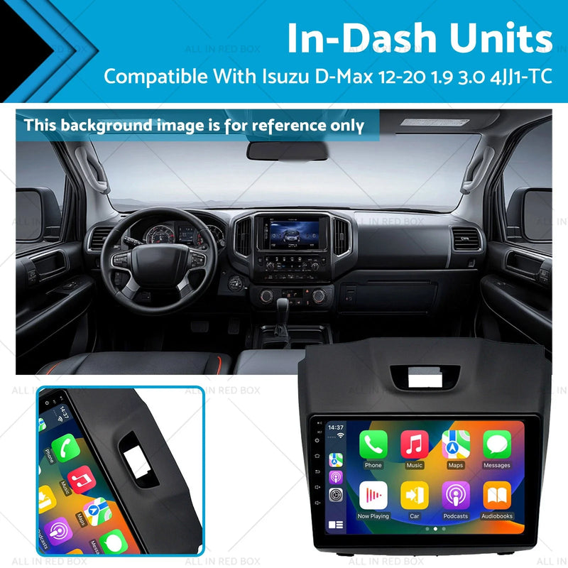 Isuzu D-Max 9'' Android 13 In-Dash Car Stereo Radio (2012-2020)