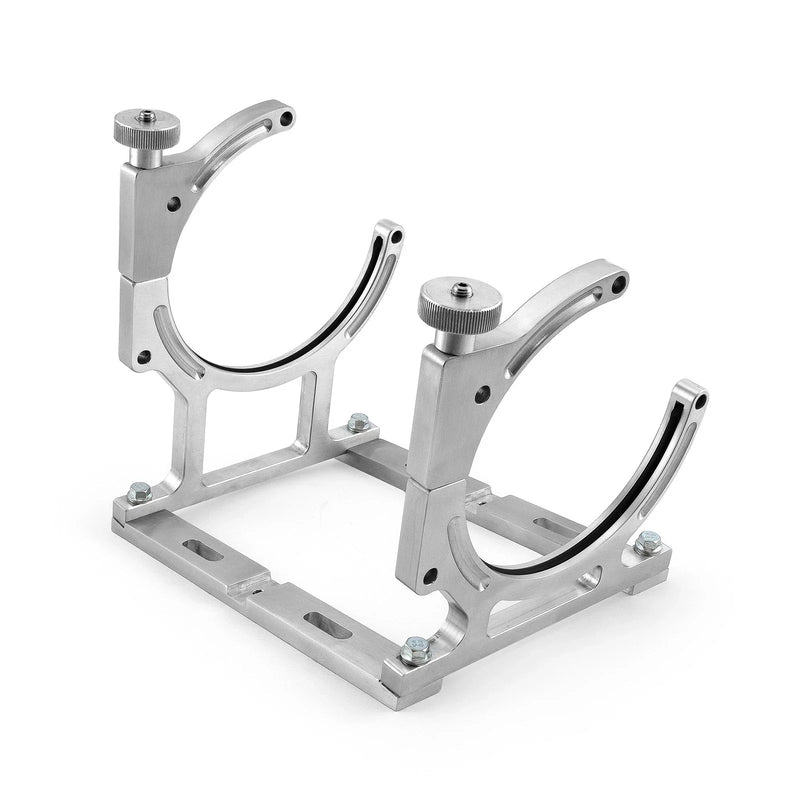 Car Billet Aluminum Nitrous Oxide Single Bottle Holder Bracket (Polished)