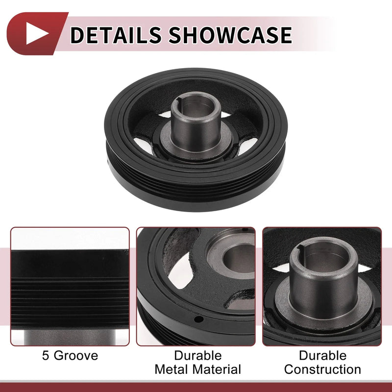 GMC Terrain Harmonic Balancer Crankshaft Pulley (2018-2020)
