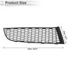 BMW 740i (2011-2015) Black 1x Car Right Front Fog Light Grill