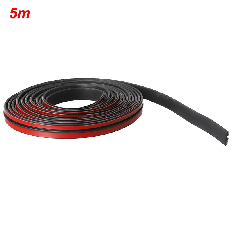 Car Car Windshield Roof 5 m Black Rubber Seal Strip Edge Trim Weatherstrip