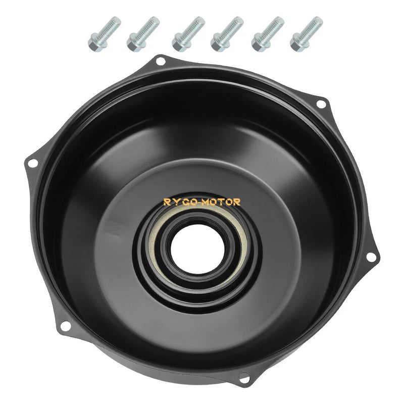 Honda Rancher 420 TRX420 4x4 Rear Brake Drum Cover Hub Shoes (2014–2024)