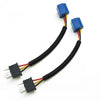 H4 9003 2 x Ceramic Headlight Bulb Socket Plug Adapter Connector