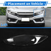 Ford Fiesta Front Left Headlight Lens Cover (2009-2012)