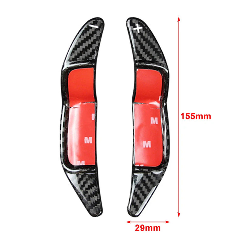 Mini R55 R56 R57 R58 R59 R60 Carbon Fiber Steering Wheel Shift Paddles (2007-2015)