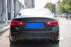 Infiniti Q50 (2014-2017) Glossy Black Rear Lower Bumper Diffuser Lip