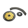 Harley Road Glide M8 Gold Transmission Sprocket Conversion (2009-2024)