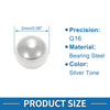 2mm Bearing Balls Steel G16 Precision Silver Tone 600 Pcs