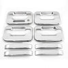 Ford F-150 - 4 x Chrome with Key Pad Door Handle Tailgate Covers (2004-2014)