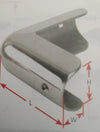 35mm Round Boats Gunwhale Corner Cap 316 Stainless Steel