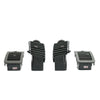 Toyota Hilux MK6 MK7 4 x Grey Air Vent Grilles (2005-2014)