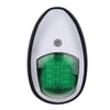 Marine Boat Yacht 1x Waterproof 12V LED Green Navigation Light