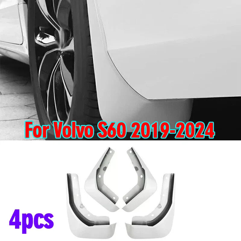 Volvo S60 Mud Flaps / 2 x Splash Guards (2019–2024)