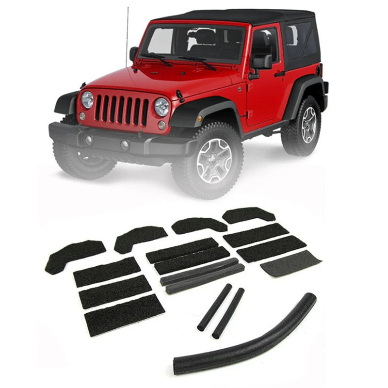 2007-2018 Jeep Wrangler JK Hard Top Seal Kit (2007-2018)