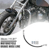 Motorcycle Brake Hose / 30cm Black / Hydraulic Brake Line