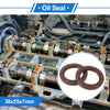 Make Model Oil Seal 2 x Seal Ring Rotary Shaft Seal FKM 38x55x7mm Brown