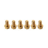 Motorcycle Bike 6pcs M8x35mm Titanium Torx Head Flange Screws