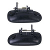 Honda Civic EK 4pc Front/Rear Outer Door Handle Black (1996–2000)