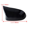 BMW X5 X6 Glossy Black M-Style Side Mirror Cover Caps (2015-2018)